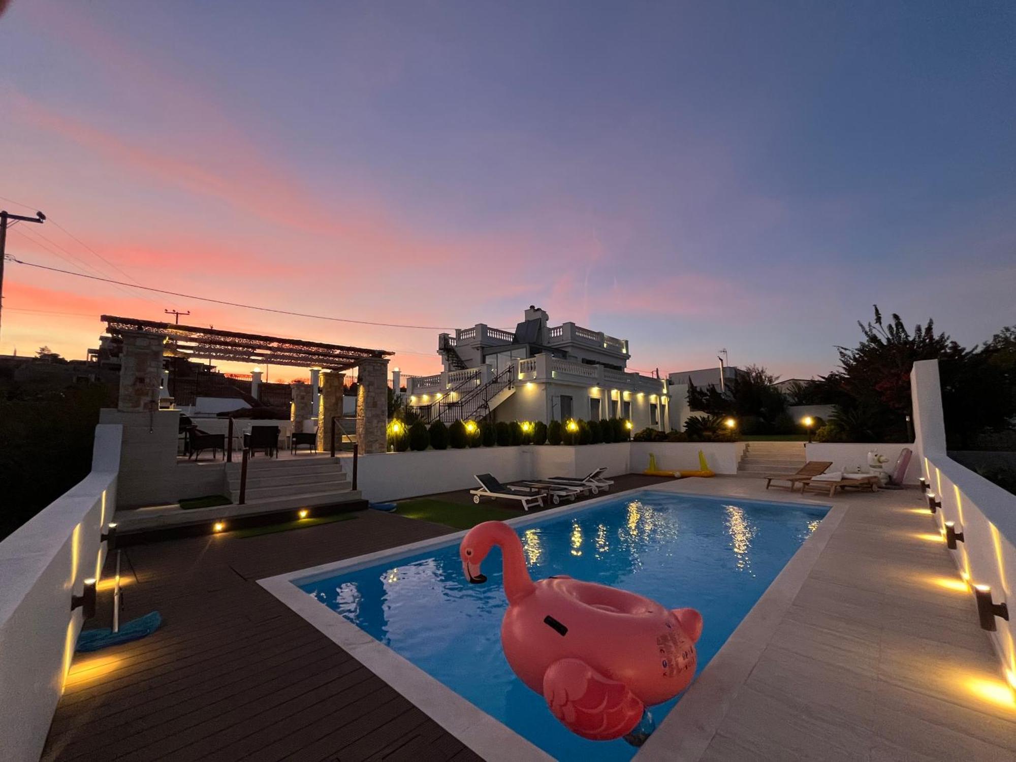 The White House Beach Villa Rafína Exterior photo